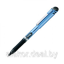Ручка-роллер одноразовая Pentel  "EnerGel BLN15", цвет синий 0.5мм, корпус глянец синий