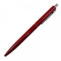 Ручка шариковая автоматическая Luxor CRUX, линия 0,7мм, синяя, красный корпус