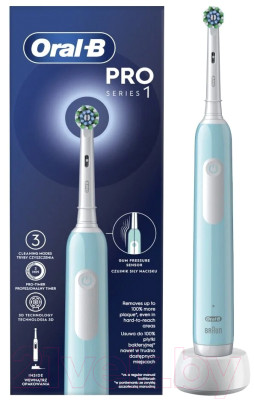 Электрическая зубная щетка Oral-B Pro 1 500 D305.513.3 - фото 2 - id-p219519404