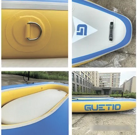 Байдарка GUETIO GT305KAY Inflatable Single Seat Fishing Kayak - фото 2 - id-p219533667