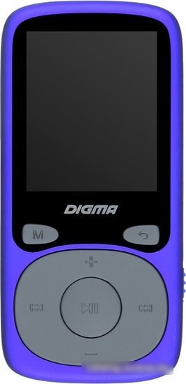 MP3 плеер Digma B4 8GB (синий) - фото 2 - id-p219533712