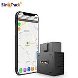 GPS-трекер для отслеживания автомобиля OBDII GSM SinoTrack, ST-902 с кабелем, 16-контактный разъем, фото 5