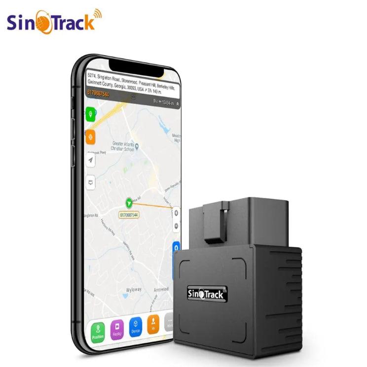 GPS-трекер для отслеживания автомобиля OBDII GSM SinoTrack, ST-902 с кабелем, 16-контактный разъем - фото 5 - id-p219533967