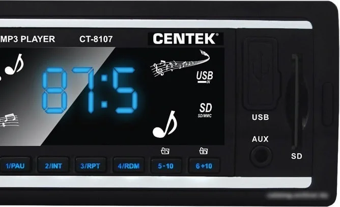 USB-магнитола CENTEK CT-8107 - фото 3 - id-p219534133