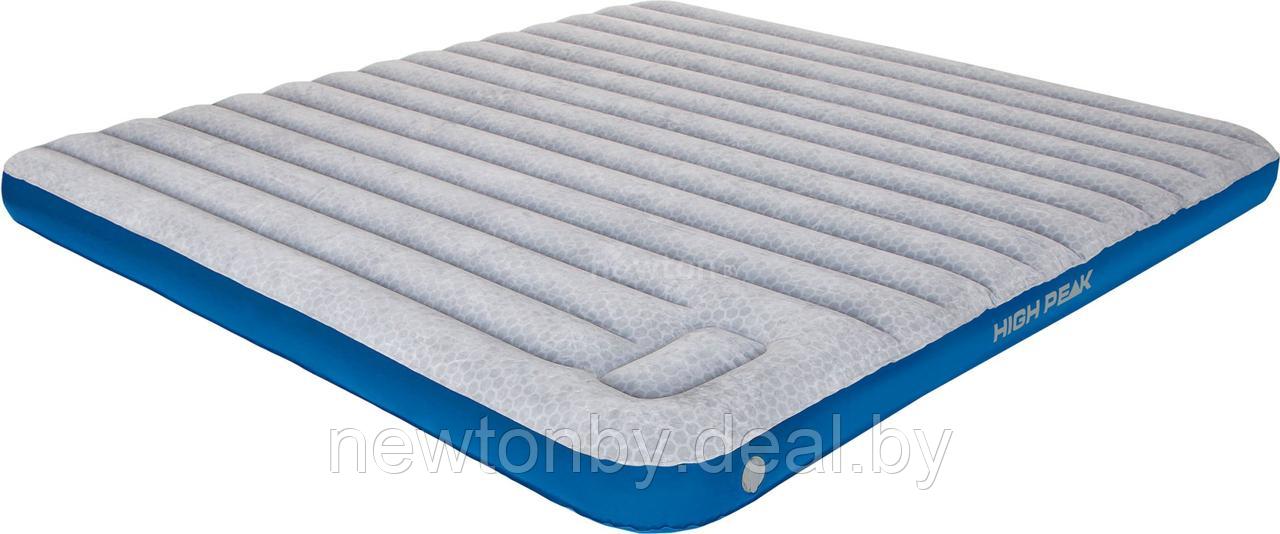 Надувной матрас High Peak Air Bed Cross Beam King Extra Long 40047 (светло-серый/синий)