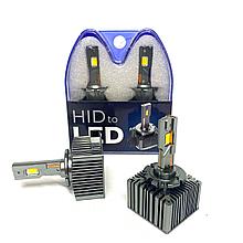 Светодиоды D1S вместо ксенона HID to LED HID NewM