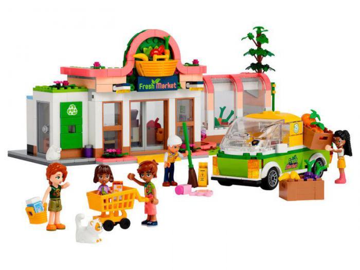 Конструктор Lego Friends Магазин органических продуктов 830 дет. 41729 - фото 1 - id-p219209577