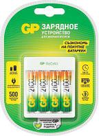 AA/AAA Зарядное устройство GP Rechargeable GP Е411/210AAHCCS-2CR1, 4 шт. 2100мAч