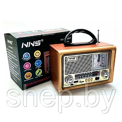 Ретро Радиоприемник NNS NS-8890BT Bluetooth FM/AM/SW USB MicroSD
