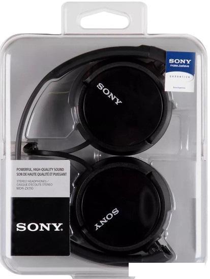 Наушники Sony MDR-ZX110 (черный) - фото 3 - id-p219433301