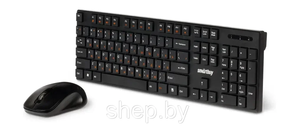 Беспроводной набор клавиатура+мышь SmartBuy One 240385AG-K Black - фото 1 - id-p219535227