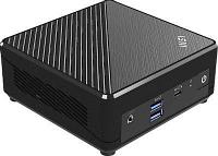 Неттоп MSI Cubi N ADL-037XRU, Intel N100, DDR4 8ГБ, 256ГБ(SSD), Intel UHD Graphics, noOS, черный