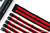 Кабель Qingsea Colorful MOD Extansion Combo QHM-0801 (черный/красный), фото 3