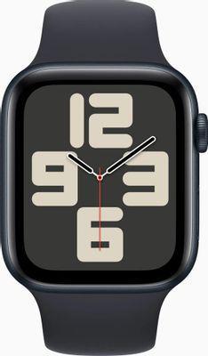 Смарт-часы Apple Watch SE 2023 A2723, 44мм, темная ночь / темная ночь [mre73ll/a] - фото 2 - id-p219496317