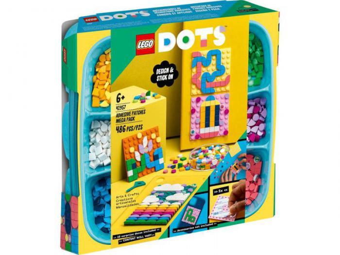 Lego Dots Большой набор пластин-наклеек с тайлами 486 дет. 41957 - фото 1 - id-p219498354