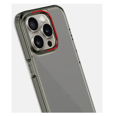 Силиконовый чехол KZDOO (K-DOO) Guardian Tpu Case серый для Apple iPhone 15 Pro - фото 2 - id-p219535630