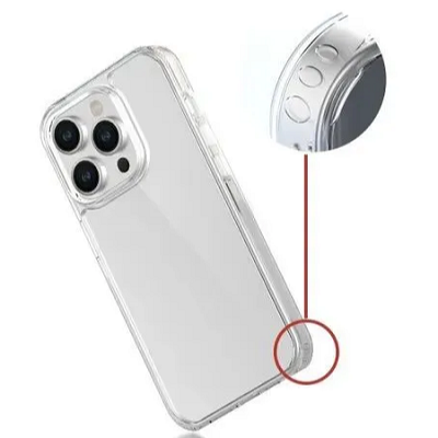 Силиконовый чехол KZDOO (K-DOO) Guardian Tpu Case серый для Apple iPhone 15 Pro Max - фото 3 - id-p219535632