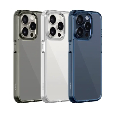 Силиконовый чехол KZDOO (K-DOO) Guardian Tpu Case серый для Apple iPhone 15 Pro Max - фото 5 - id-p219535632