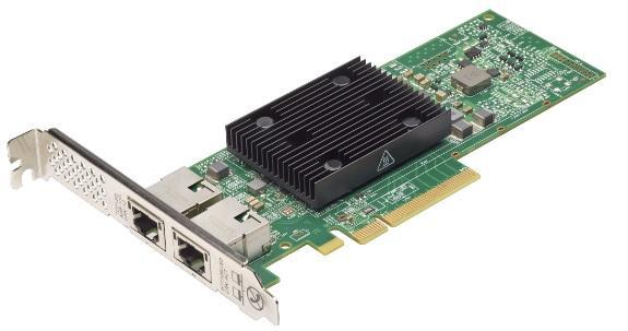 Сетевой адаптер Lenovo TCH ThinkSystem Broadcom 57416 NX-E PCIe 10Gb 2-Port Base-T Ethernet Adapter - фото 1 - id-p219503995