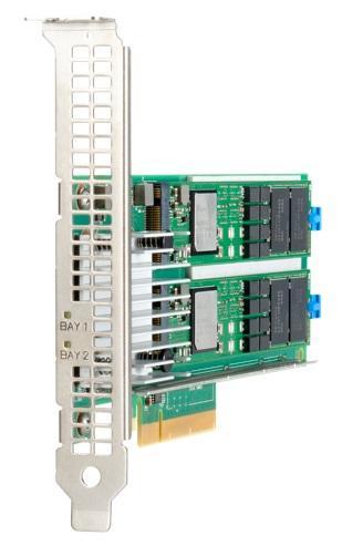 Ssd накопитель HPE NS204i-p Gen10 Plus x2 Lanes NVMe PCIe3 x8 Boot Device - фото 1 - id-p219504865
