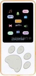 MP3 плеер Digma S4 8GB (белый/оранжевый) - фото 1 - id-p219543364