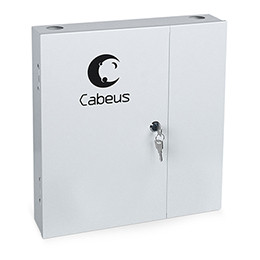 Cabeus FO-WL-8ST-K Бокс оптический настенный на 8 ST(FC) со сплайс-кассетой (без пигтейлов и проходных - фото 1 - id-p219504790