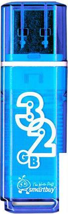 USB Flash Smart Buy Glossy Blue 32GB (SB32GBGS-B), фото 2