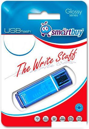 USB Flash Smart Buy Glossy Blue 32GB (SB32GBGS-B), фото 2