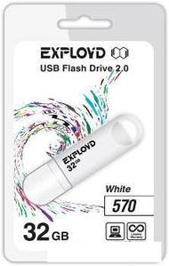 USB Flash Exployd 570 32GB (белый) [EX-32GB-570-White]