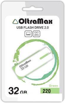 USB Flash Oltramax 220 32GB (зеленый) [OM-32GB-220-Green], фото 2