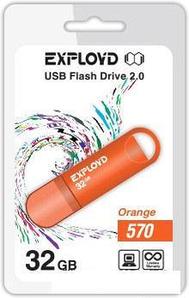 USB Flash Exployd 570 32GB (оранжевый) [EX-32GB-570-Orange]