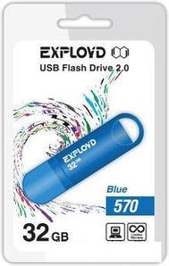 USB Flash Exployd 570 32GB (синий) [EX-32GB-570-Blue]