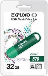 USB Flash Exployd 570 32GB (зеленый) [EX-32GB-570-Green]