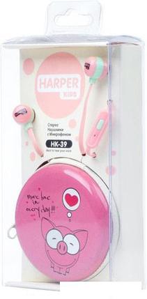 Наушники с микрофоном Harper Kids HK-39 (розовый), фото 2