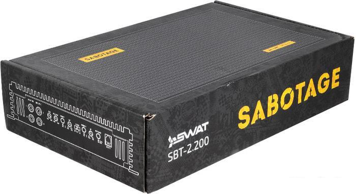 Автомобильный усилитель Swat SBT-2.200 - фото 6 - id-p219076337