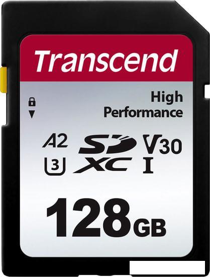 Карта памяти Transcend SDXC 330S TS128GSDC330S 128GB - фото 1 - id-p219448652