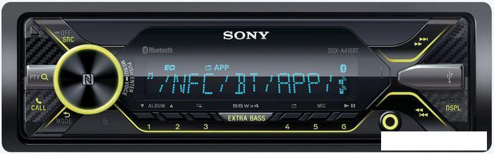 USB-магнитола Sony DSX-A416BT, фото 2