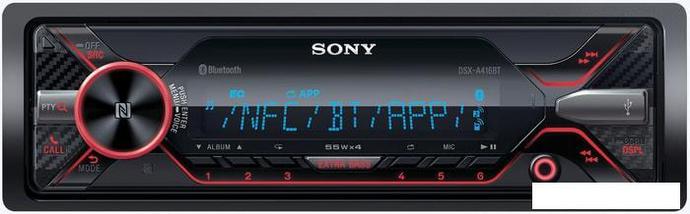 USB-магнитола Sony DSX-A416BT, фото 3