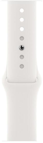 Умные часы Apple Watch Series 6 LTE 44 мм (сталь серебристый/белый спортивный) - фото 3 - id-p219214880