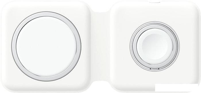 Беспроводное зарядное Apple MagSafe Duo Charger MHXF3ZE/A - фото 1 - id-p219215038