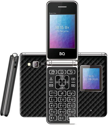 Смартфон BQ-Mobile BQ-2446 Dream Duo (черный) - фото 2 - id-p219504033