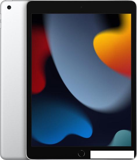 Планшет Apple iPad 10.2" 2021 64GB MK2L3 (серебристый) - фото 1 - id-p219215254