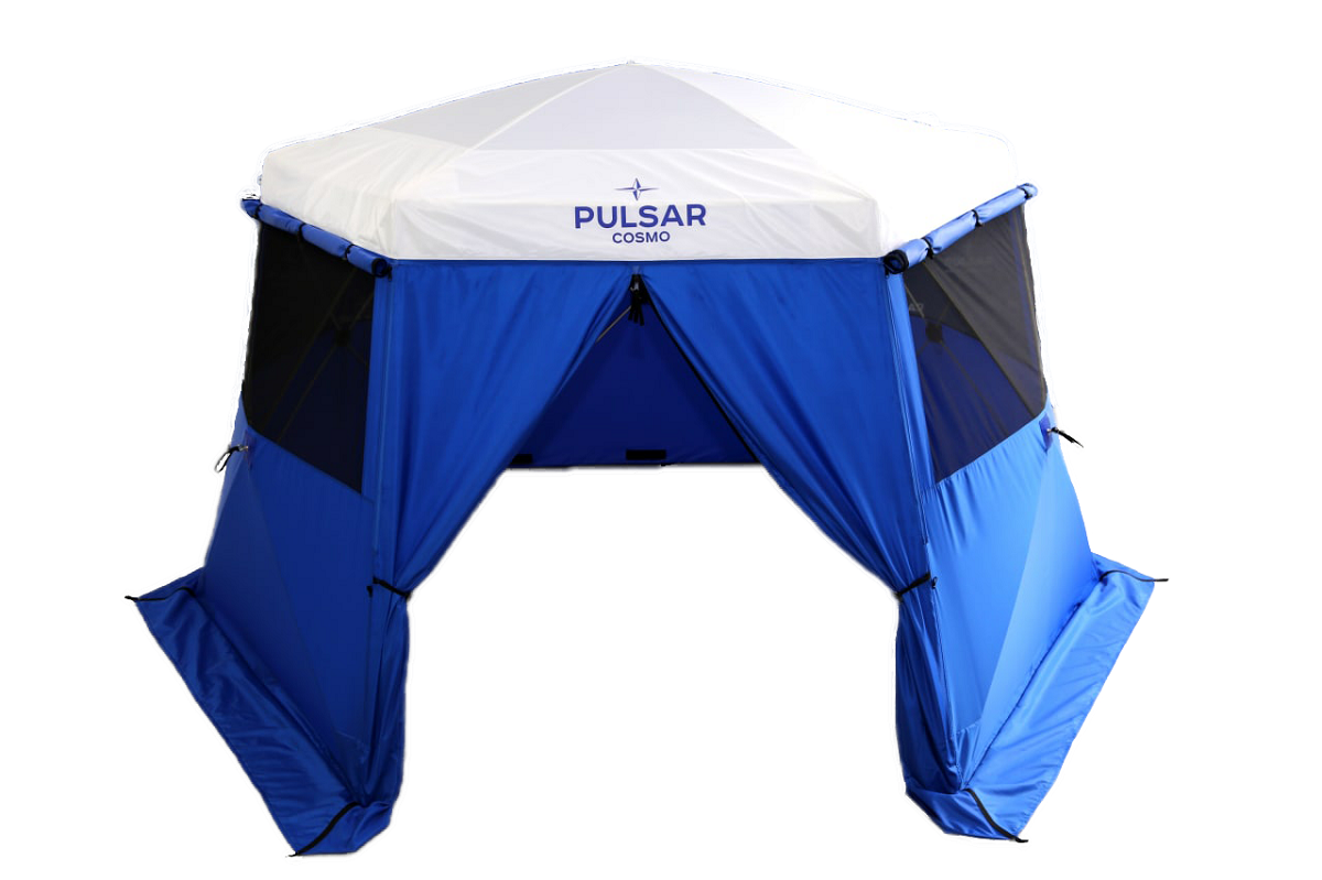 Палатка - Шатёр Pulsar Cosmo (340х300/200 см) + Гидро Пол - фото 2 - id-p219544591