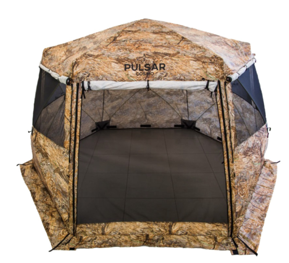 Палатка - Шатёр Pulsar Cosmo Camo (340х300/200 см) + Гидро Пол - фото 1 - id-p219544592