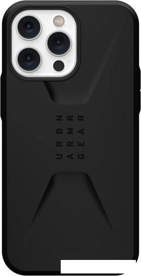 Чехол для телефона Uag для iPhone 14 Pro Max Civilian Black 114043114040