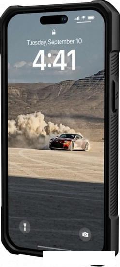 Чехол для телефона Uag для iPhone 14 Pro Max Monarch Carbon Fiber 114035114242 - фото 3 - id-p219215612