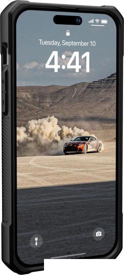 Чехол для телефона Uag для iPhone 14 Pro Max Monarch Carbon Fiber 114035114242 - фото 4 - id-p219215612