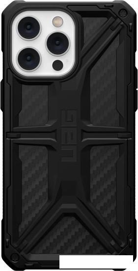 Чехол для телефона Uag для iPhone 14 Pro Max Monarch Carbon Fiber 114035114242 - фото 8 - id-p219215612