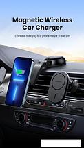 Держатель для смартфона Ugreen Magnetic Car Wireless Charger CD345 15120, фото 2