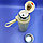 Термос вакуумный 1000 мл. в чехле, с ситечком, клапаном, чашкой и ремешком / Нержавеющая сталь, фото 5